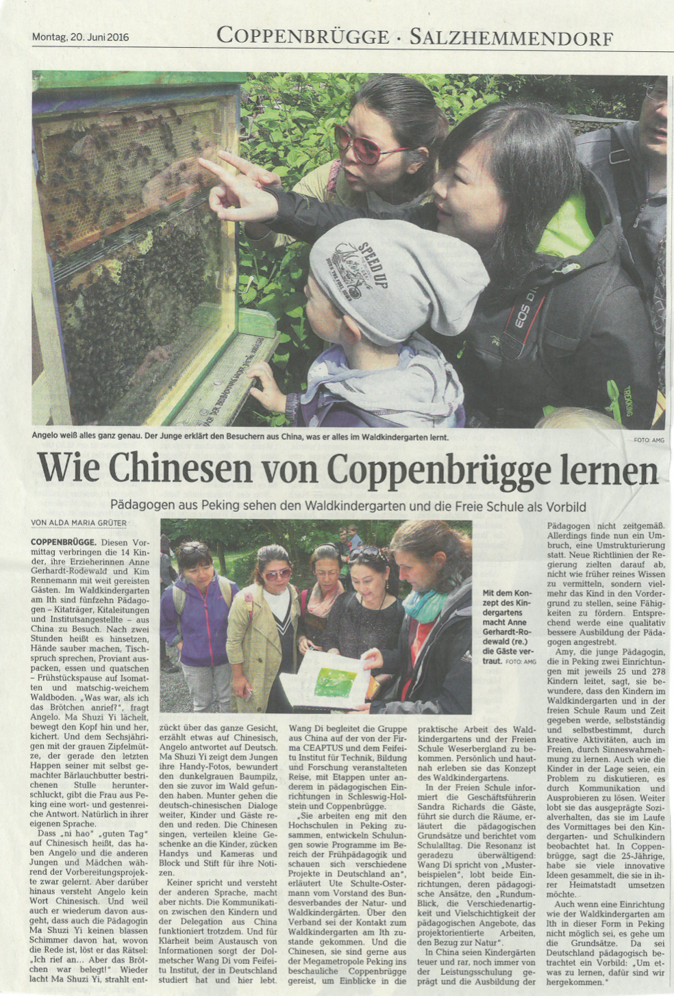 Besuch aus China, 20.06.2016