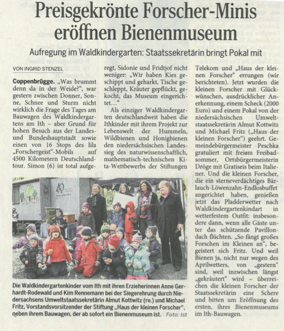 Eröffnung des Bienenmuseums