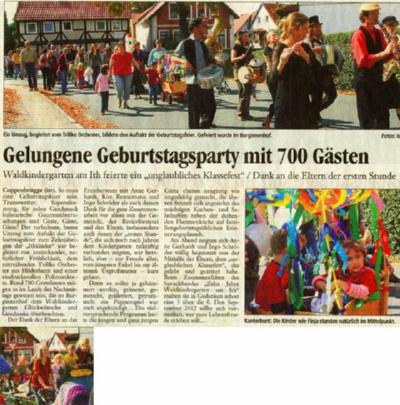 Gelungene Geburtstagsparty